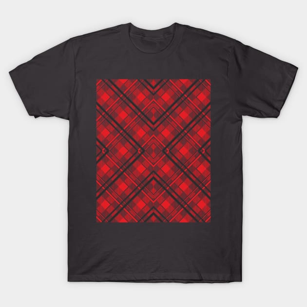 Tartan Christmas T-Shirt by ilhnklv